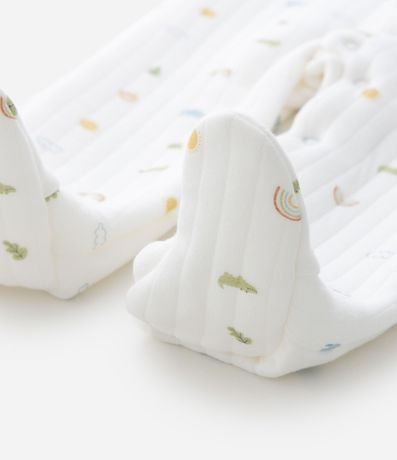 Mono Infantil en Capitoneada con Estampado Mini Icons – Talle RN a 18 Meses 7