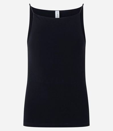 Blusa sin Manga con Escote Halter y Alça Elástico 4