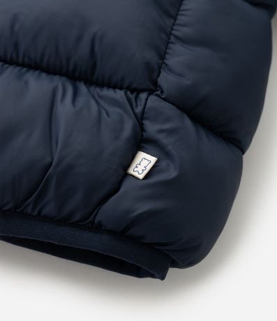 Campera Infantil Puffer con Capucha – Talle 3 a 18 Meses 3