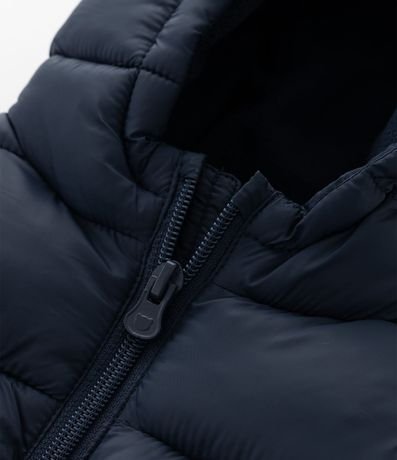 Campera Infantil Puffer con Capucha – Talle 3 a 18 Meses 4