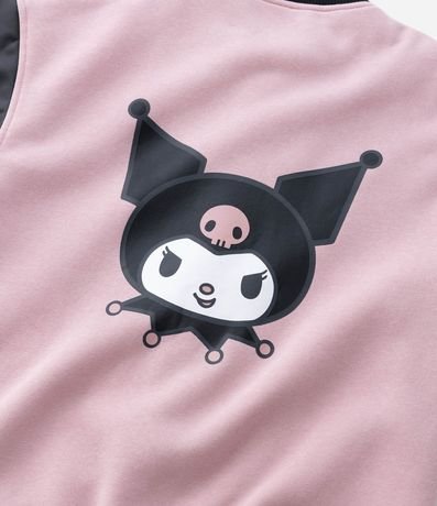 Campera Infantil Bomber Varsity Kuromi – Talle 5 a 14 años 11
