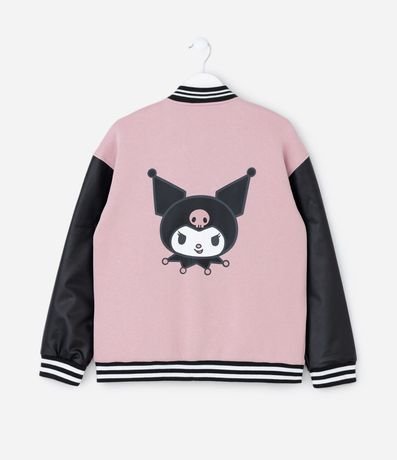 Campera Infantil Bomber Varsity Kuromi – Talle 5 a 14 años 3