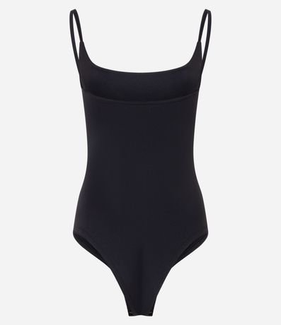 Body de Bretel en Microfibra con Escote U 6