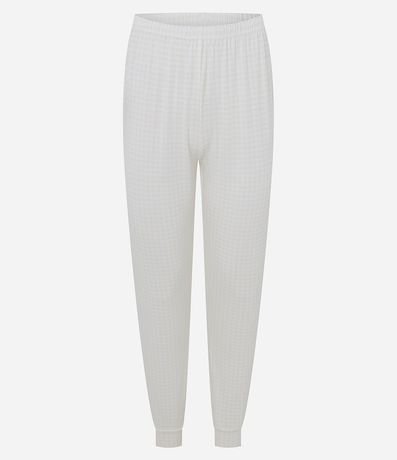 Pijama Largo Peach Touch con Estampa de Cuadros 6