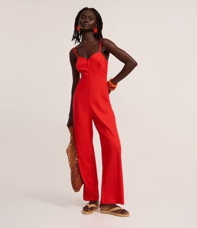 Mono de Breteles en Viscolino con Escote Corazón