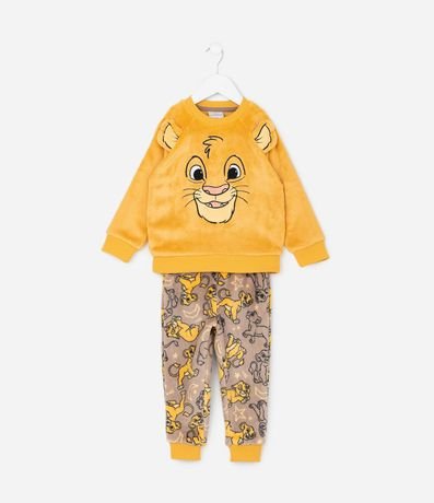 Pijama Infantil Rey León con Simba y Orejas 3D – Talle 1 a 4 años