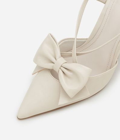 Zapato Slingack con Maxi Lazo y Salto Cone 5