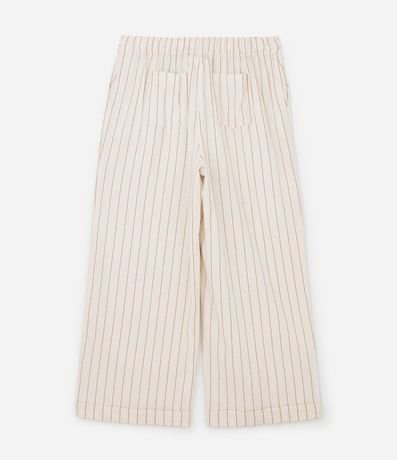 Pantalón Pantalona en Viscolino Listrado Curve & Plus Size 6