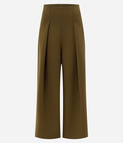 Pantalón Barrel en Algodón con Pliegues 5