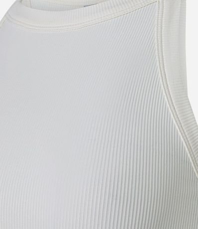 Blusa en Rib con Cuello Halter 6