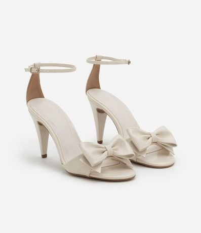 Sandalia con Maxi lazo y Salto Cone 2