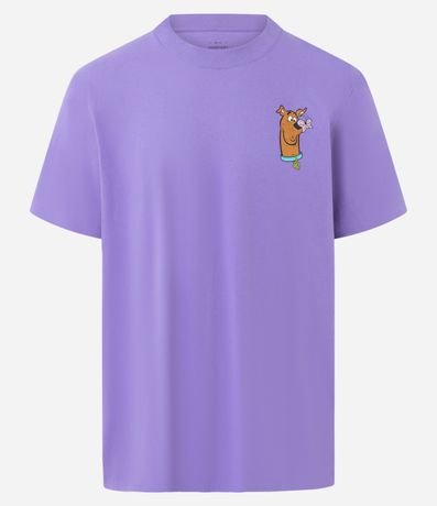 Remera Comfort en Media Malla con Estampa Scooby Doo 5