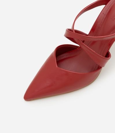 Zapato Mule con Tiras Cruzadas y Punta Fina 4