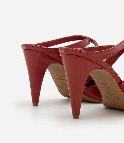 Zapato Mule con Tiras Cruzadas y Punta Fina 5