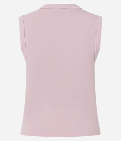 Blusa Básico en Rib con Escote V 6
