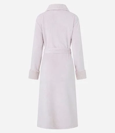 Bata de Baño Largo en Sherpa con Bolsillos 5