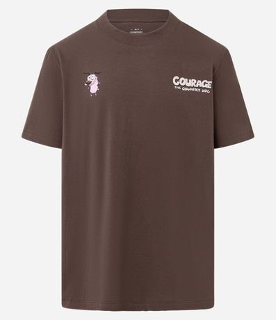 Remera Comfort en Algodón con Estampa de Coraje el Perro Cobarde 5