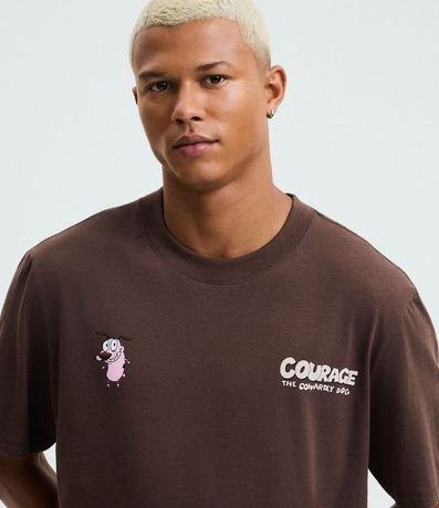 Remera Comfort en Algodón con Estampa de Coraje el Perro Cobarde 4