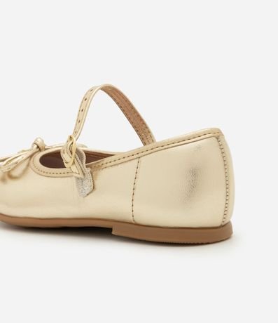 Zapatilla Infantil en PU con Moña - Talle 20 al 25 2