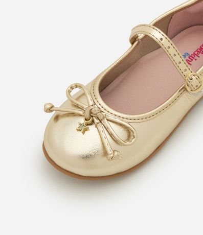 Zapatilla Infantil en PU con Moña - Talle 20 al 25 3