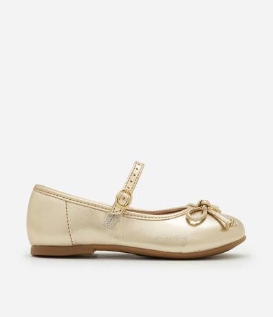Zapatilla Infantil en PU con Moña - Talle 20 al 25 5