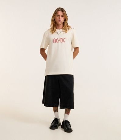 Remera Comfort en Algodón con Estampa AC/DC 3