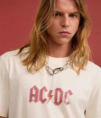 Remera Comfort en Algodón con Estampa AC/DC 4