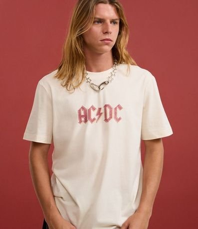 Remera Comfort en Algodón con Estampa AC/DC 5