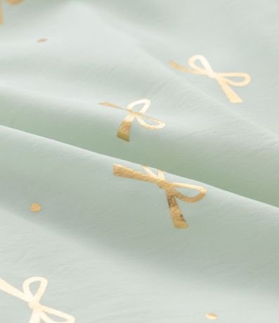 Campera Corta Viento Infantil con Estampa de Moñitas – Talle 0 a 18 Meses 3