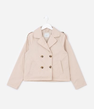 Campera Infantil en Sastre con Botones Delanteros – Talle 5 a 14 años