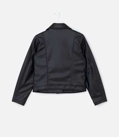 Campera Infantil Biker con Cremallera Assimétrica – Talle 5 a 14 años 2