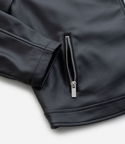 Campera Infantil Biker con Cremallera Assimétrica – Talle 5 a 14 años 6