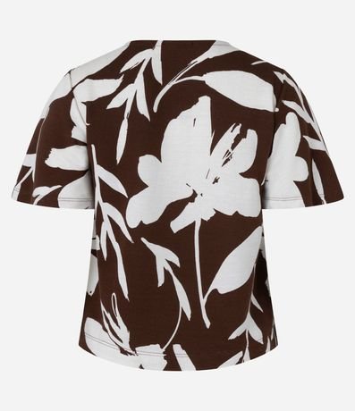 Blusa Sastre en Viscosa con Estampa Floral 7
