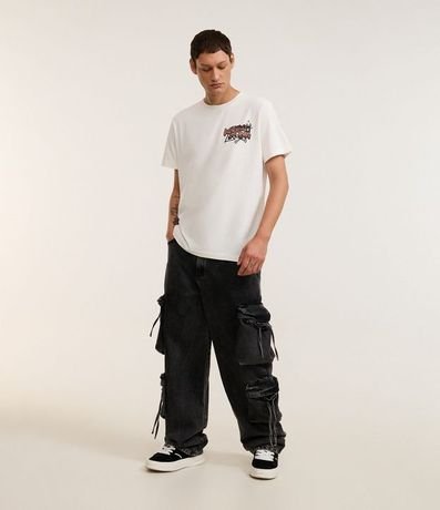 Remera Comfort en Algodón con Estampa Gangue de Vira Latas 3