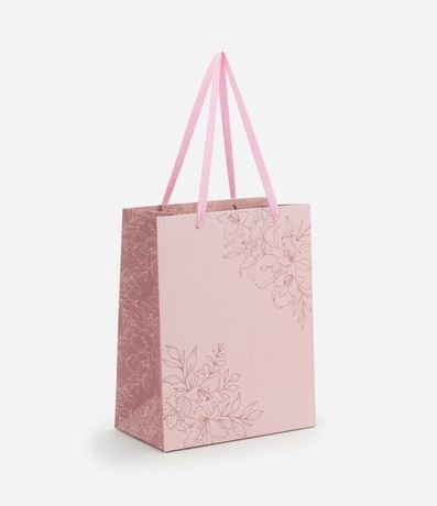 Bolsa de Regalo Pequeña con Estampa Floral