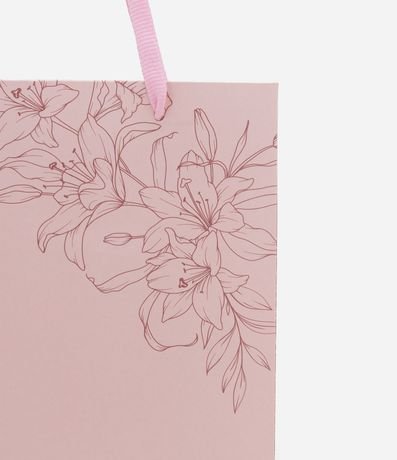 Bolsa de Regalo Pequeña con Estampa Floral 2