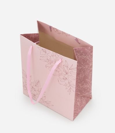 Bolsa de Regalo Pequeña con Estampa Floral 3