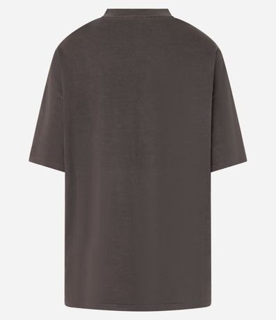 Remera T-shirt en Algodón Desteñido y Estampa de CowGirl 5