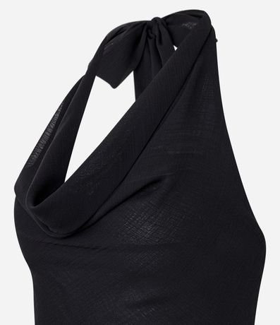 Vestido Corto con Escote Degagê y Volados en el Ruedo 7