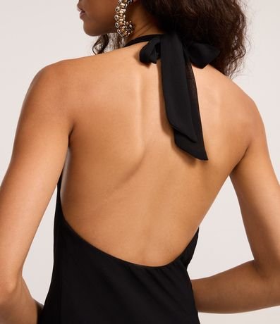 Vestido Corto con Escote Degagê y Volados en el Ruedo 3