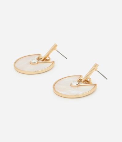 Caravana Nácar con Formato Redondeado y Strass 2