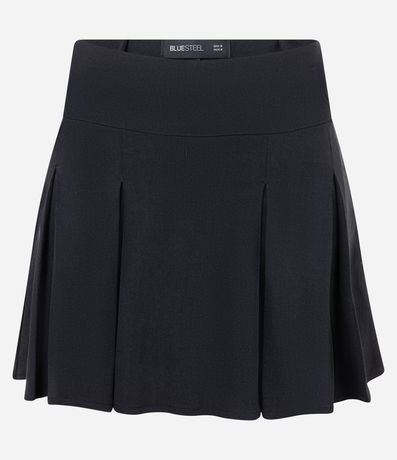 Short Pollera en Bengalina con Pliegues 5