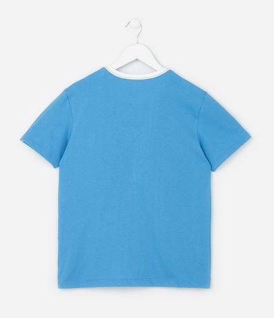 Remera Infantil Regular con Estampa de Baseball - Talle 5 a14 años 2