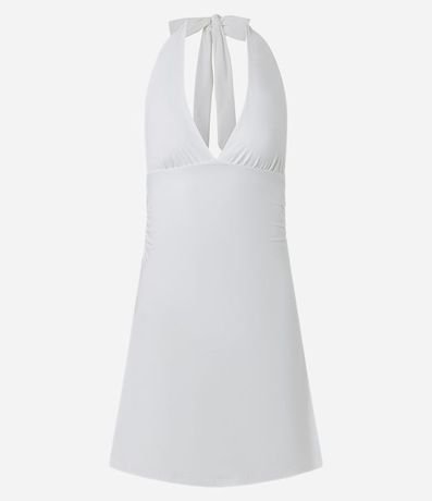 Vestido Frente Unica con Lazo 5