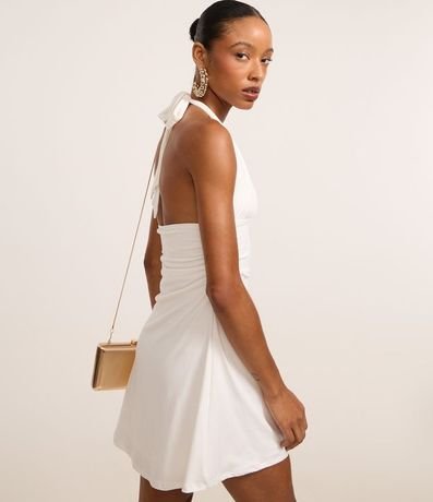 Vestido Frente Unica con Lazo 4