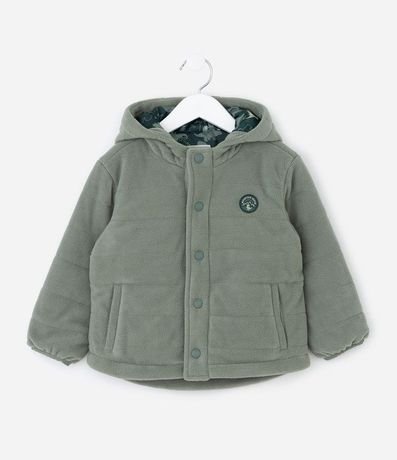 Campera Infantil Acolchada con Capucha