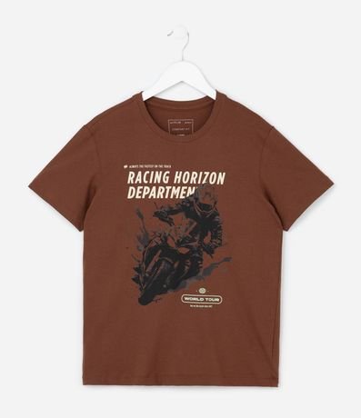 Remera Infantil con Estampa Moto Racing - Talle 5 a 14 años 1