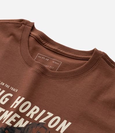 Remera Infantil con Estampa Moto Racing - Talle 5 a 14 años 4