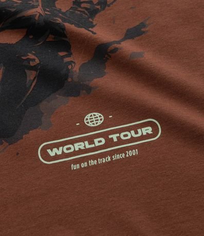 Remera Infantil con Estampa Moto Racing - Talle 5 a 14 años 5