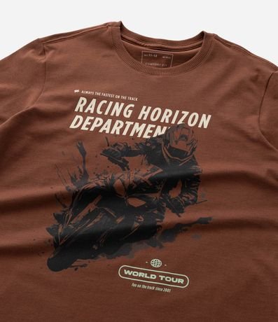 Remera Infantil con Estampa Moto Racing - Talle 5 a 14 años 6